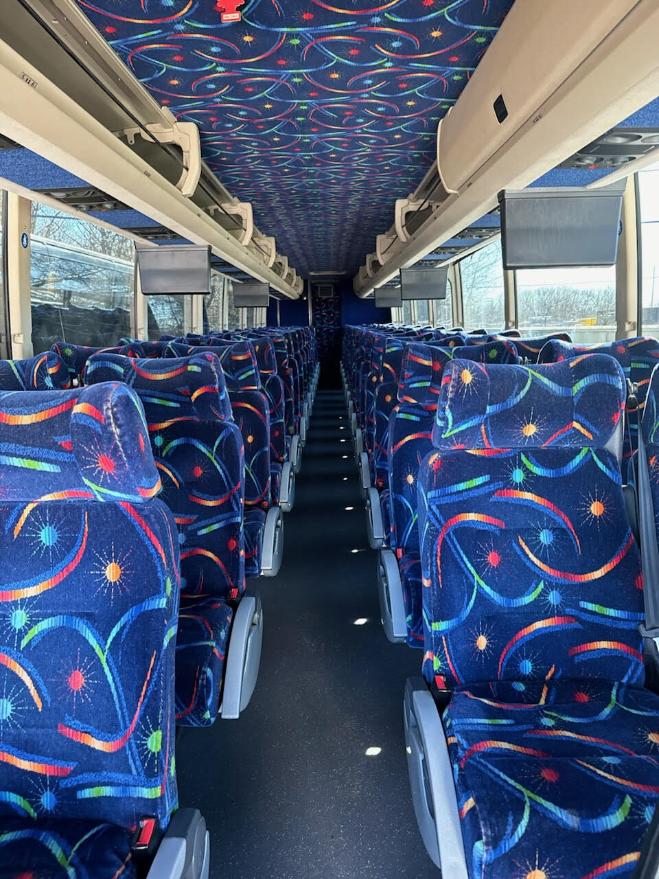 The coach used for the Home Goods Tour